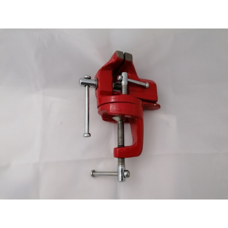 Mini tornillo de banco giratorio